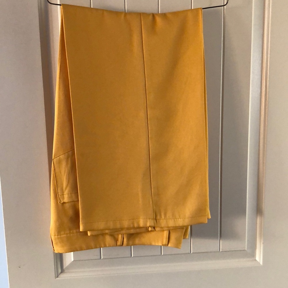 Yellow Dress Pants